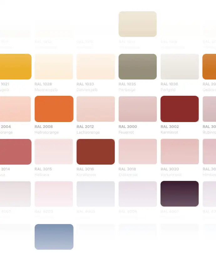 Paketbox in Wunschfarbe