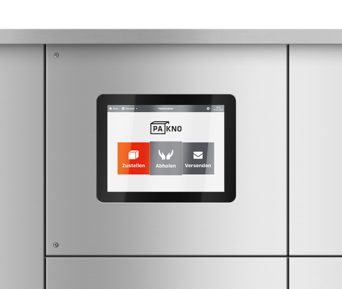 <b>Elektronisch</b> mit Touch-Display