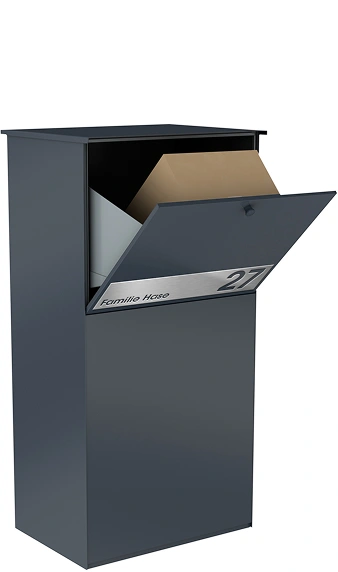 Paketboxen von KNOBLOCH in Anthrazit